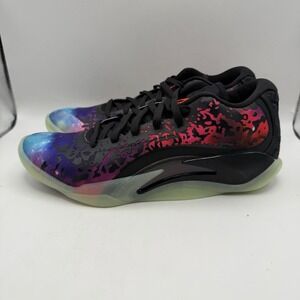 NIKE JORDAN ZION 3 GALAXY GLOW IN THE DARK BLACK/RED SIZE MEN'S 11 [DR0675-006]